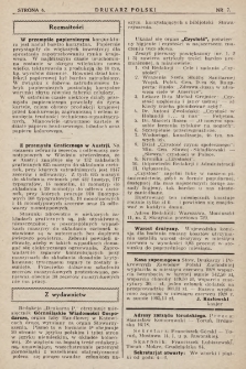 Drukarz Polski : organ Stowarzyszenia Drukarzy i Pokrewnych Zawodów Polski Zachodniej. 1928, nr 7