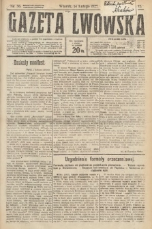Gazeta Lwowska. 1922, nr 36