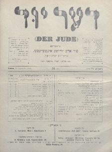 Der Jude. 1900, nr 38