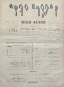 Der Jude. 1900, nr 40-41