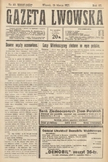 Gazeta Lwowska. 1922, nr 63