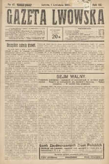 Gazeta Lwowska. 1922, nr 67