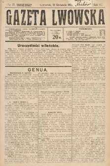 Gazeta Lwowska. 1922, nr 77