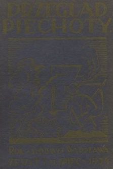 Przegląd Piechoty : miesięcznik wydawany przez Departament Piechoty. 1934, nr 7