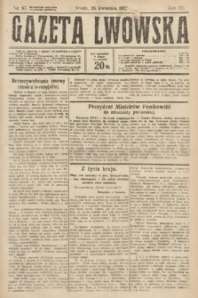 Gazeta Lwowska. 1922, nr 87