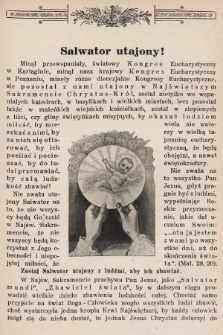 Dzwonek Rekolekcyjny z Trzebini : pisemko rekolekcyjne. 1930, nr 8