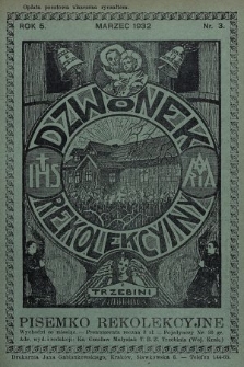 Dzwonek Rekolekcyjny z Trzebini : pisemko rekolekcyjne. 1932, nr 3