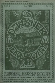 Dzwonek Rekolekcyjny z Trzebini : pisemko rekolekcyjne. 1932, nr 5