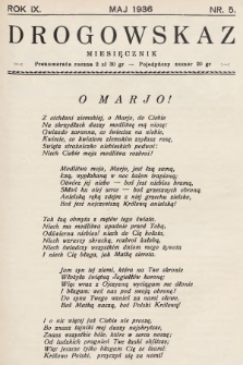 Drogowskaz : miesięcznik poświęcony rekolekcjom zamkniętym. 1936, nr 5