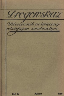 Drogowskaz : miesięcznik poświęcony rekolekcjom zamkniętym. 1938, [nr 3]
