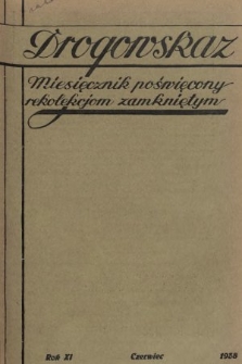 Drogowskaz : miesięcznik poświęcony rekolekcjom zamkniętym. 1938, [nr 6]