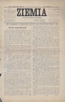 Ziemia : pismo ekonomiczno-społeczne, rolnicze i handlowe. 1897, nr 5