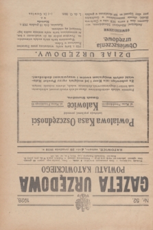 Gazeta Urzędowa Powiatu Katowickiego. 1928, nr 52 (29 grudnia)