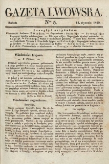 Gazeta Lwowska. 1840, nr 5