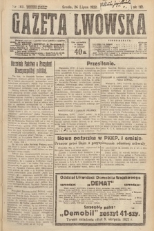 Gazeta Lwowska. 1922, nr 160