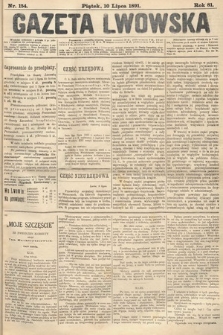Gazeta Lwowska. 1891, nr 154