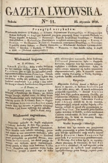 Gazeta Lwowska. 1840, nr 11