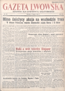 Gazeta Lwowska : dziennik dla Dystryktu Galicyjskiego. 1942, nr 28