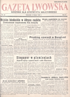 Gazeta Lwowska : dziennik dla Dystryktu Galicyjskiego. 1942, nr 30