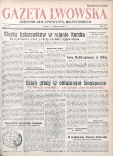 Gazeta Lwowska : dziennik dla Dystryktu Galicyjskiego. 1942, nr 32