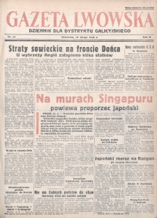 Gazeta Lwowska : dziennik dla Dystryktu Galicyjskiego. 1942, nr 36