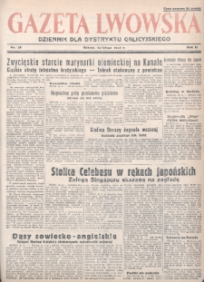 Gazeta Lwowska : dziennik dla Dystryktu Galicyjskiego. 1942, nr 38