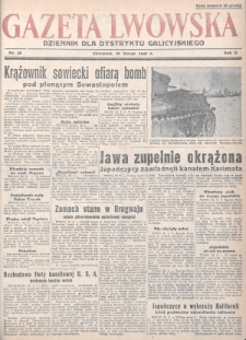 Gazeta Lwowska : dziennik dla Dystryktu Galicyjskiego. 1942, nr 48