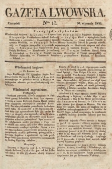 Gazeta Lwowska. 1840, nr 13