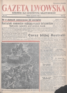 Gazeta Lwowska : dziennik dla Dystryktu Galicyjskiego. 1942, nr 62