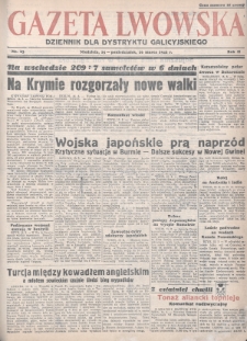 Gazeta Lwowska : dziennik dla Dystryktu Galicyjskiego. 1942, nr 63