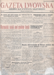 Gazeta Lwowska : dziennik dla Dystryktu Galicyjskiego. 1942, nr 86