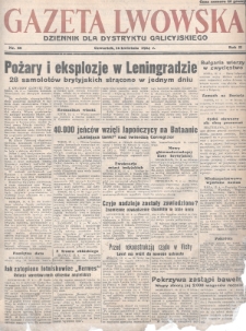 Gazeta Lwowska : dziennik dla Dystryktu Galicyjskiego. 1942, nr 88