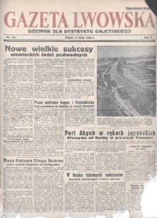 Gazeta Lwowska : dziennik dla Dystryktu Galicyjskiego. 1942, nr 107