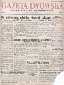 Gazeta Lwowska : dziennik dla Dystryktu Galicyjskiego. 1942, nr 113