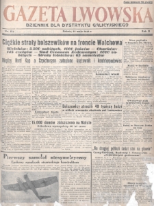 Gazeta Lwowska : dziennik dla Dystryktu Galicyjskiego. 1942, nr 114