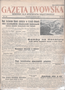 Gazeta Lwowska : dziennik dla Dystryktu Galicyjskiego. 1942, nr 134