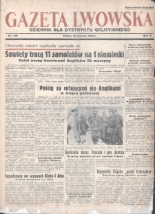 Gazeta Lwowska : dziennik dla Dystryktu Galicyjskiego. 1942, nr 148