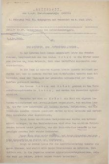 Amtsblatt des k. u. k. Kreiskommandos in Opoczno. Jg.3, Teil 11 (4 Juni 1917)