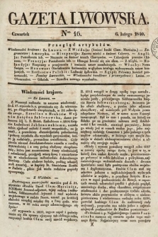 Gazeta Lwowska. 1840, nr 16