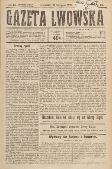 Gazeta Lwowska. 1922, nr 184