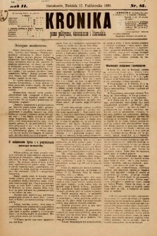 Kronika : pismo polityczne, ekonomiczne i literackie. 1880, nr 83