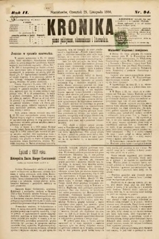 Kronika : pismo polityczne, ekonomiczne i literackie. 1880, nr 94