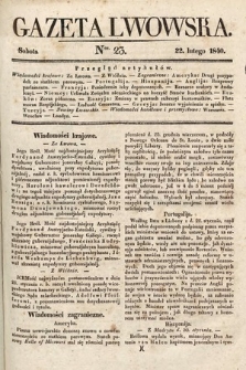 Gazeta Lwowska. 1840, nr 23