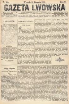Gazeta Lwowska. 1891, nr 186