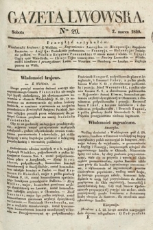 Gazeta Lwowska. 1840, nr 29