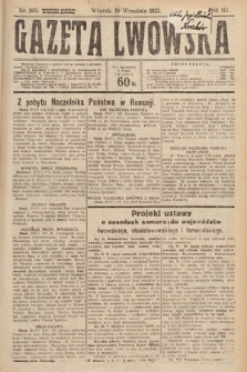 Gazeta Lwowska. 1922, nr 205