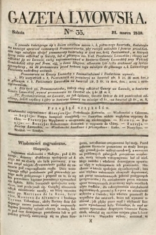 Gazeta Lwowska. 1840, nr 35