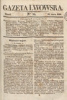 Gazeta Lwowska. 1840, nr 36