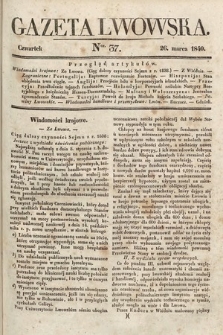 Gazeta Lwowska. 1840, nr 37