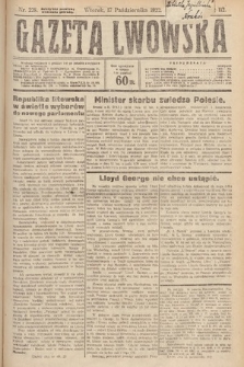 Gazeta Lwowska. 1922, nr 228